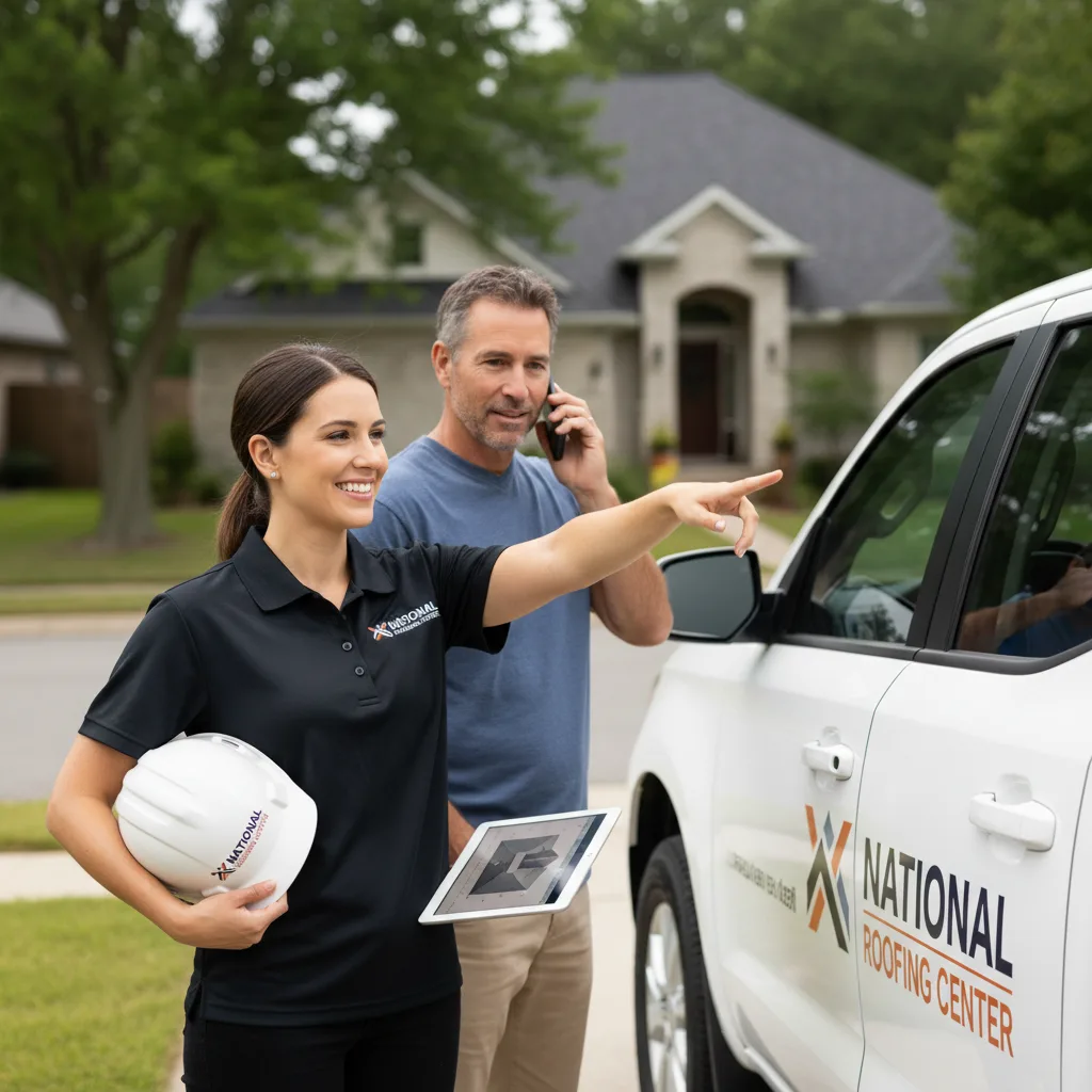 National Roofing Center customer support in Columbia City